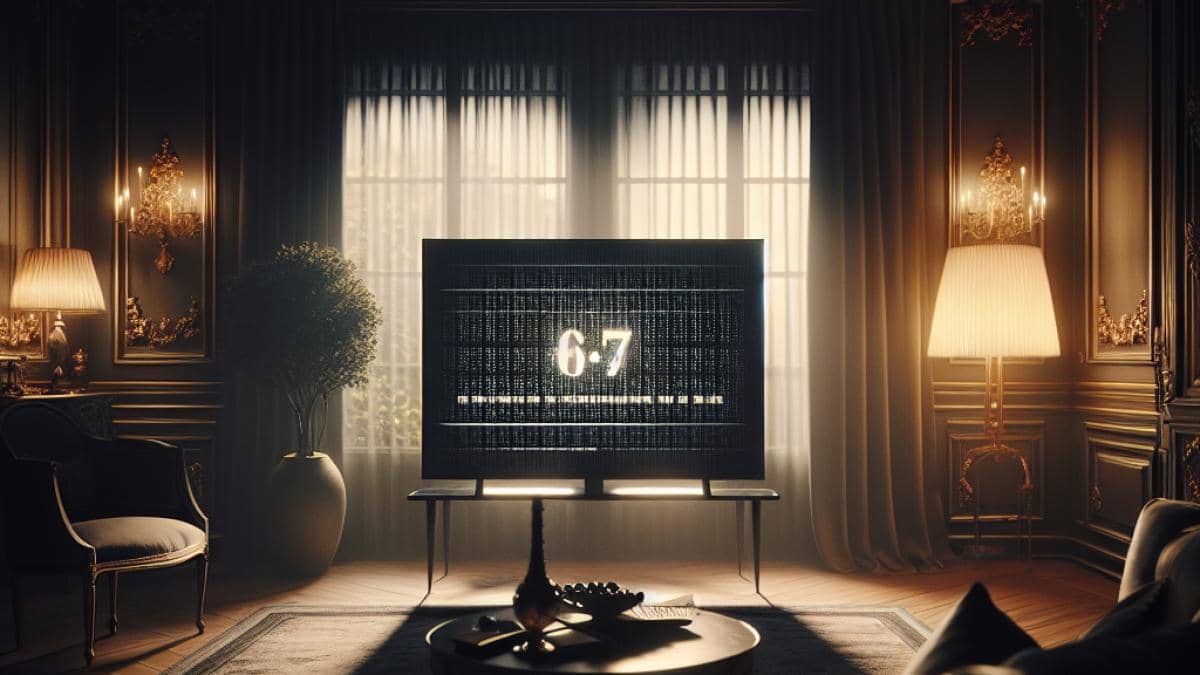 ¿Chifres radioactivos? La tecnología que podría salvar rinocerontes del tráfico ilegal 14 A modern French living room at night, the TV screen showing a black image with a digital overlay hinting at new channel numbers, photorealistic editorial style, moody low lighting suggesting anticipation and suspense, main subject is the television centered and in sharp focus with a subtle glow from the screen reflecting on nearby faces and objects, background includes subtle French decor elements for authenticity.