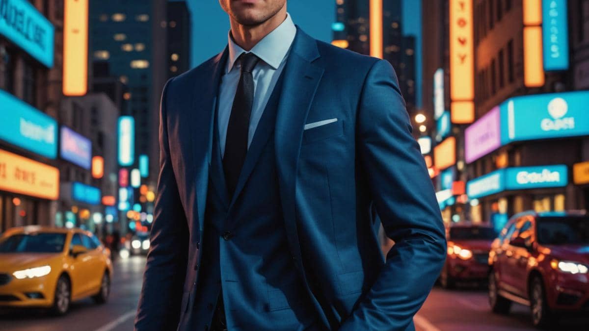 Superman y el giro DC: ¿Por qué Henry Cavill nunca tuvo opción real? David Corenswet as Superman in an editorial-style photoshoot, standing confidently in a modern urban setting at dusk, vibrant city lights in the background, wearing a sleek new Superman suit, photorealistic editorial style, determined expression, well-centered and in sharp focus, with subtle nods to classic Superman imagery (cape flowing, S-shield visible), high-quality lighting and cinematic mood.